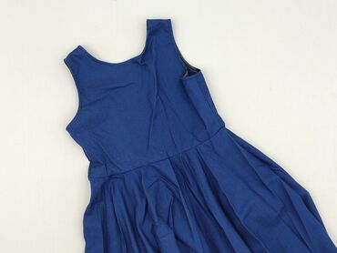 prosta sukienka z bufiastymi rękawami: Sukienka damska, rozmiar S