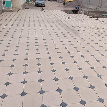 Кладка: Договорная Брусчатка, тротуарная плитка/ Лотки, Бордюры Гарантия — 12