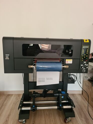 сублимация принтер: УФ ДТФ принтер 30см с 3мя головками Xp600, НОВАЯ, печатает на любой