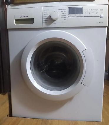 Paltaryuyan maşın Siemens, 7 kq, İşlənmiş, Avtomat, Qurutmasız, Kredit yoxdur, Ünvandan götürmə
