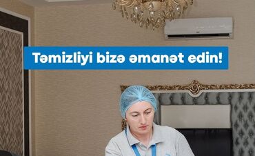 Texnikanın təmiri: Təmizlik | Ofislər, Mənzillər, Evlər | Ümumi təmizlik, Gündəlik təmizlik, Təmirdən sonra təmizlik