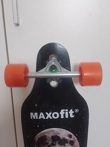 Trotineti, skejtbordovi i hoverbordovi: Longboard Skejtbord MAXOfit – drop-through komplet - Deck: višeslojni — 8