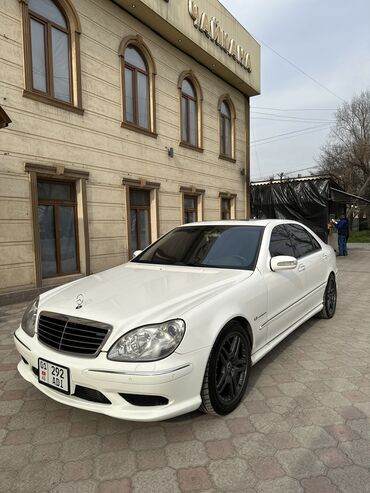 Витрины, стеллажи: Mercedes-Benz S-class AMG: 2003 г., 5.5 л, Автомат, Бензин, Седан