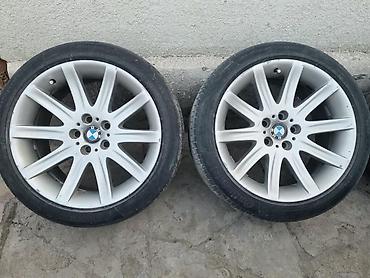 snow tyre: Комплект из 4 литых дисков BMW с шинами. Характеристики дисков: - — 2