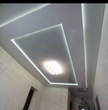 Натяжной потолок: Натяжной потолок Глянцевое, Матовое, 3D потолки Бесплатный замер, Гарантия, Монтаж — 3