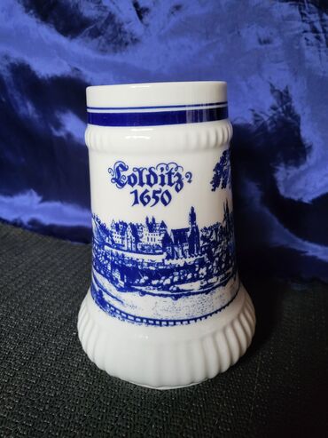 Čaše: Krigla nova Istocna Nemacka 80te. Colditz porcelan. Krigla sve na — 2