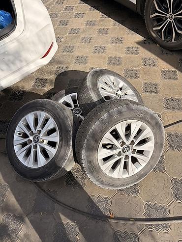 195 65 шины: 5*114 r15 Комплект из 4 колес Toyota: оригинальные легкосплавные — 6