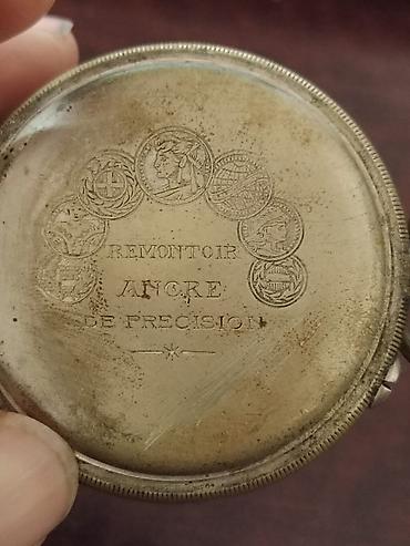 tissot 1853: Antik cib saatı Remontoir Ancre de Precision (İsveçrə, XX əsrin — 3