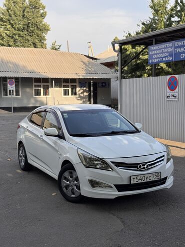 авто рассрочка бишкек без первоначального взноса: Hyundai Solaris: 2016 г., 1.6 л, Механика, Бензин, Седан
