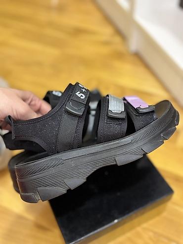 lil solid 2 plus: Unisex idman sandal - Brend: XINFUO (iç tabanda yazı) - Rəng: qara — 2