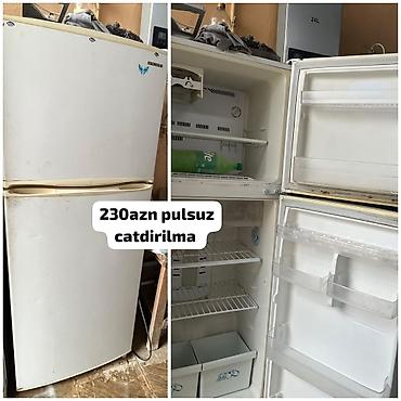vitirin soyuducu type 1: İki kameralı soyuducu - Üst qapıda dondurucu bölməsi, alt qapıda əsas — 1