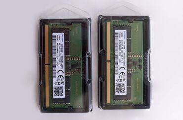 Оперативная память (RAM): Оперативная память, Б/у, Samsung, 16 ГБ, DDR5, 4800 МГц, Для ноутбука