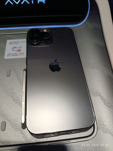 Apple iPhone: IPhone 13 Pro Max, Б/у, 512 ГБ, Черный, Чехол, 91 %