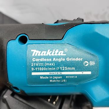 125: Новый, Аккумуляторные, Makita, 125 мм — 2
