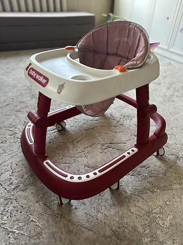 Детские ходунки Baby Walker - Конструкция на устойчивом П‑образном lalafo.kg да — 2 Детские ходунки Baby Walker - Конструкция на устойчивом П‑образном — 2