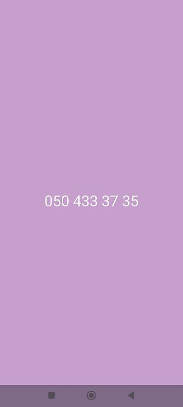 telefon sifarisi: VIP nömrələr satılır: 1) 050 505 44 04 - Yadda qalan, ritmik — 2