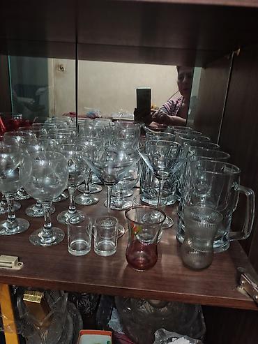 pivə: Qədəhlər, rəng - Qırmızı, Şüşə — 3