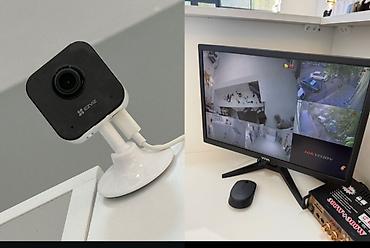 Elektronika: Tecili monitor ve 5 kamera satılır biri seslidi qiymet 250 AZN tecili — 1