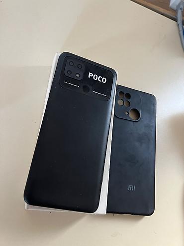 iphone 4s kabro: Poco C40, 64 GB, rəng - Qara, Face ID — 8