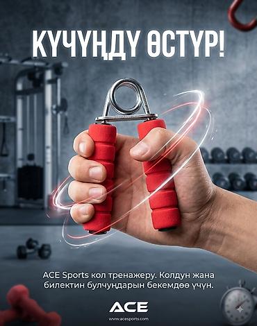 Тренажеры: Силовые аксессуары и спорттовары ACE Sports/FIDSC 1) Ручной эспандер — 1