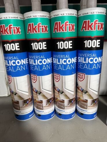 клей для кладки: Универсальный силиконовый герметик Akfix 100E подходит для различных