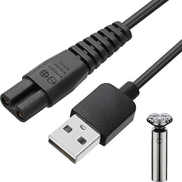 Ostala elektronika: USB kabl za punjenje električnog brijača – 2-pinski (dvostruki) — 1