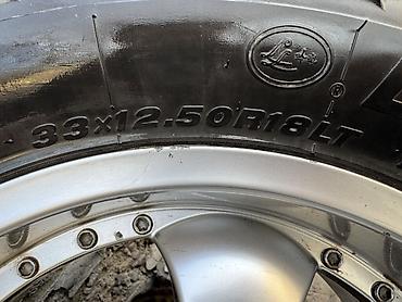 Колеса в сборе: Колеса в сборе 320 / 60 / R 18, Всесезонная, Б/у, Комплект, Внедорожные (АТ/МТ), Железные, отверстий - 6 — 2