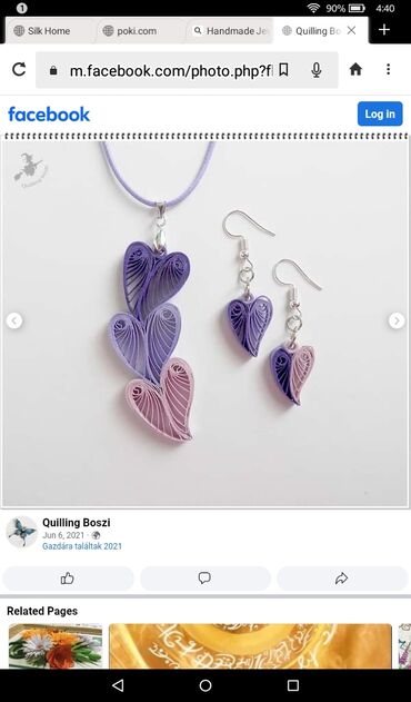 Minđuše: Pirsing, Handmade — 49