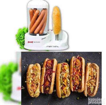 Home Appliances: Aparat za Hot-dog Cena 4199 din Snaga 350W Struja 220-230V 50Hz