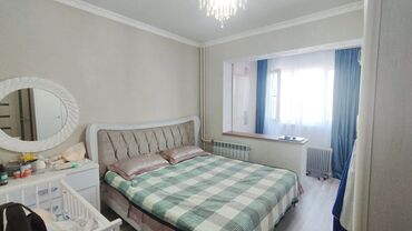 3 комнатная квартира 104 серии бишкек: 3 комнаты, 62 м², 105 серия, 4 этаж