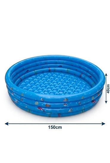 çimerlik: Uşaq üçün şişmə hovuz – 150 x 40 sm - Ölçü: diametri 150 sm — 2