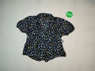 Koszule i bluzki: Bluzka, 3XL (EU 46), wzór - Print, kolor - Czarny