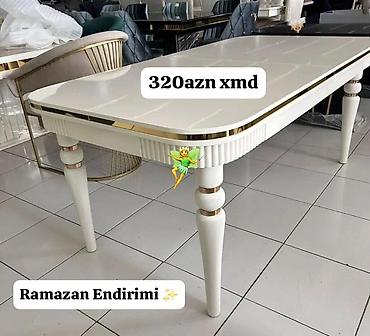 kidilo yemek masası: Qonaq masası, Yeni, Dördbucaq masa — 1