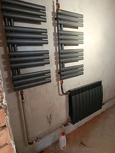 Установка отопительных систем: Отопление тёплый пол установка кылабыз любой сложности без насос газо — 1