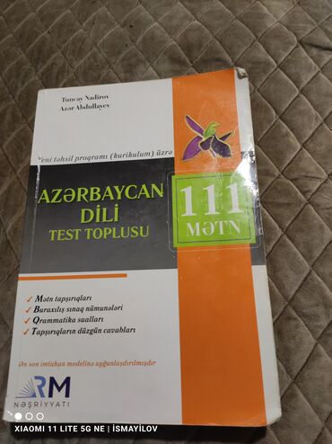 mhm azərbaycan dili test pdf: Azərbaycan Dili Test toplusu 111 Mətn