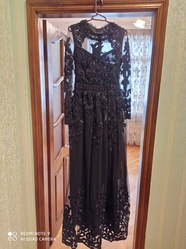 женские велюровые платья: Вечернее платье, Макси, Dolce & Gabbana, S (EU 36)