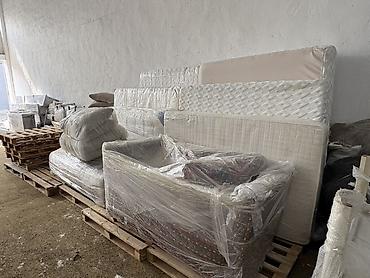 paletdən mebel: İkinəfərlik çarpayı, İşlənmiş — 6