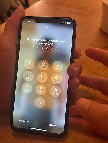 xs max 64: IPhone 17 Pro Max, 256 GB, Göy, Face ID — 4