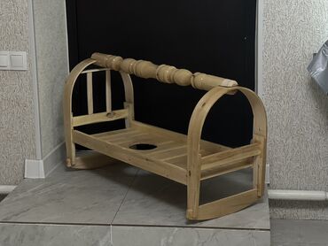 Люльки: Люлька, Новый, Качалка, Дерево, цвет - Белый — 6