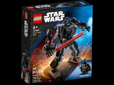 роботы конструкторы meccano meccanoid: Lego Star Wars ⭐ 75368Робот 🤖 Дарт Вейдер рекомендованный возраст