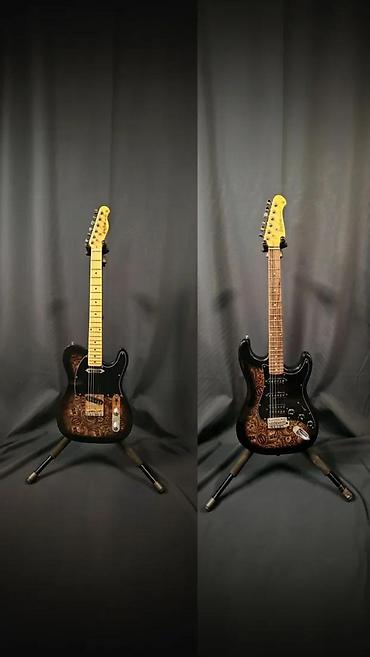 Gitare: HARLEY BENTON TE-70 ST-70 BLACK PAISLEY | . Slanje po — 1