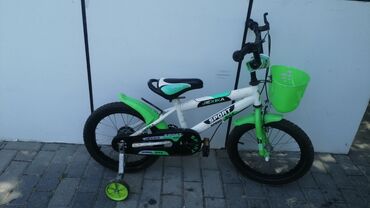 Uşaq velosipedləri: İşlənmiş İki təkərli Uşaq velosipedi 16", sürətlərin sayı: 1, Rayonlara çatdırılma, Ödənişli çatdırılma, Ünvandan götürmə — 20