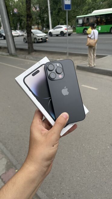 пиксель 3 цена: IPhone 14 Pro, Колдонулган, 128 ГБ, Graphite, Куту, 88 %