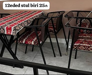 Kafe restoran cay evleri uçun 12eded oturacaq biri 25₼ yasamal 7027 lalafo.az -da Kafe restoran cay evleri uçun 12eded oturacaq biri 25₼ yasamal 7027