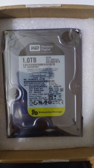 жесткий диск пк: Накопитель, Новый, HDD, 1 ТБ, Для ПК