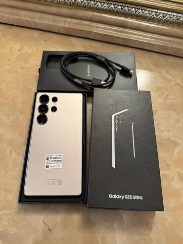 zte 16 gb: Samsung S25 Ultra, 256 GB, rəng - Boz