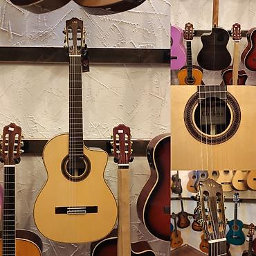 gitara kabel: Elektro klassik gitara Cordoba GK Studio Negra Simlərin sayı: 6 Üst — 1