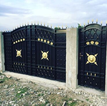 Həyət darvazaları: Metal EN MMC olaraq istədiyiniz forma və ölçüde demir işlerinin -da lalafo.az — 26 Həyət darvazaları: Metal EN MMC olaraq istədiyiniz forma və ölçüde demir işlerinin — 26