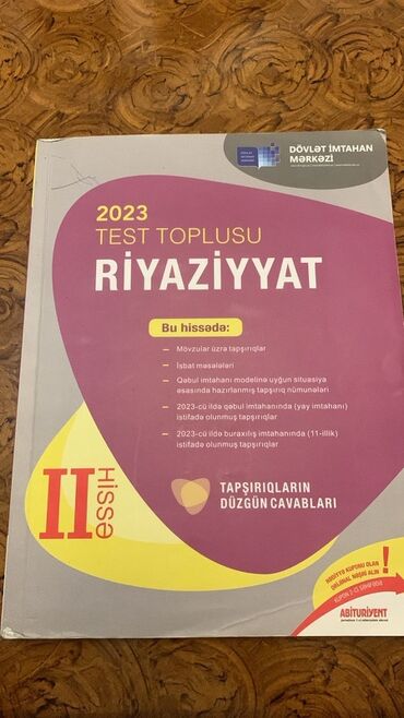 Toyota: Riyaziyyat 11-ci sinif, 2023 il