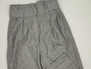 nike szare spodnie dresowe: Massimo Dutti, Material trousers for women, size S (EU 36)